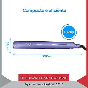 PRANCHA AGILE GLOSSY ELGIN PRAB0