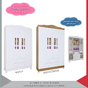 ROUPEIRO ARIEL 4 PORTAS — imagem 2