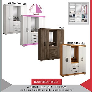 ROUPEIRO NT5015 COM ESPELHO