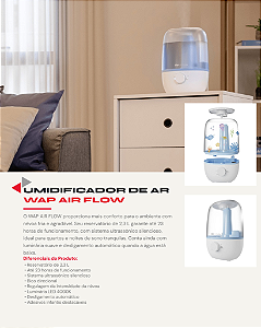 UMIDIFICADOR WAP AIR FLOW U2
