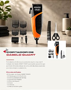 CORTADOR DE CABELO SMART POWER