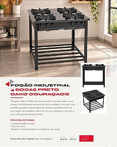 FOGAO INDUSTRIAL 4Q COURAÇADO