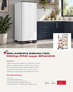 GELADEIRA ROC31 PRO 293L