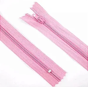 Zíper de Nylon Comum Fixo Nº3 -  20 CM - Pacote c/ 10 Unidades