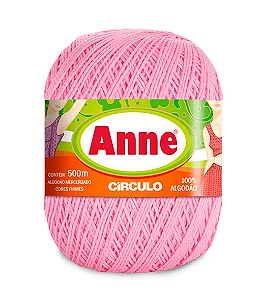 LINHA ANNE 500m CÍRCULO - ROSA CANDY - 3526