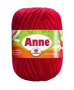 LINHA ANNE 500m CÍRCULO - CARMIM - 3528