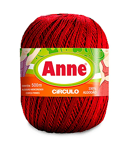 LINHA ANNE 500m CÍRCULO - VERMELHO CÍRCULO - 3402