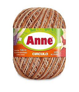 LINHA ANNE MULTICOLOR 500m CÍRCULO - DESERTO - 9435#