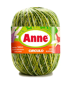 LINHA ANNE MULTICOLOR 500m CÍRCULO - OLIVA - 9462#