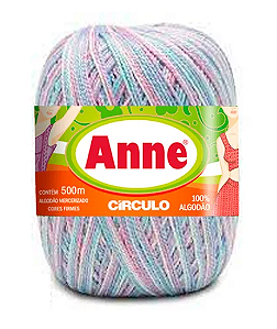 LINHA ANNE MULTICOLOR 500m CÍRCULO - CARROSSEL - 9490#