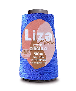 LINHA LIZA GROSSA CÍRCULO - AZUL BIC - 2550
