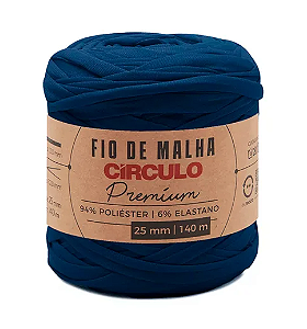 FIO DE MALHA PREMIUM CÍRCULO - MAR NOTURNO - 2802