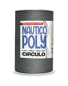 FIO NAÚTICO POLY CÍRCULO 5mm - 500g - ALUMÍNIO 8214