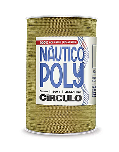 FIO NAÚTICO POLY CÍRCULO 5mm - 500g - CASTANHA - 7625