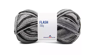 Fio Flash Pingouin 100g - 0070	Tufão