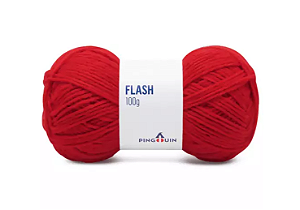 Fio Flash Pingouin 100g - 0314 Tomate