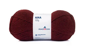 Fio Nina Pingouin 100g - 0325 Cabernet