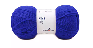 Fio Nina Pingouin 100g - 0512 Royal