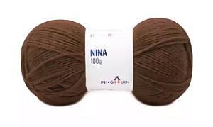 Fio Nina Pingouin 100g - 0713 Tabaco
