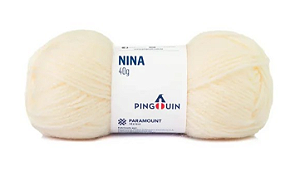Fio Nina Pingouin 40g - 0004 Cru