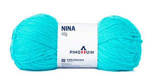 Fio Nina Pingouin 40g - 0508 Turquesa