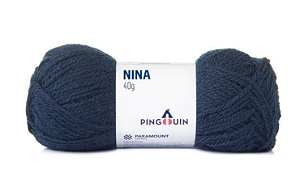 Fio Nina Pingouin 40g - 0516 Naval