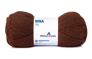 Fio Nina Pingouin 40g - 0713 Tabaco