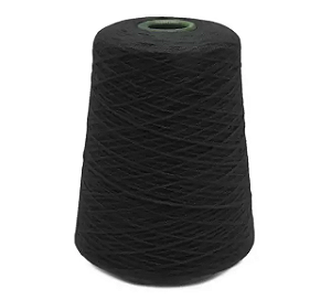 Fio Cristal Pingouin 250g - 0100 Preto