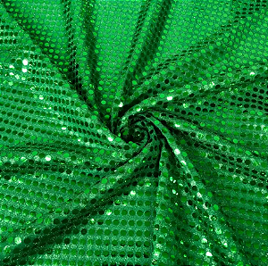 Tecido Paetex Verde Bandeira