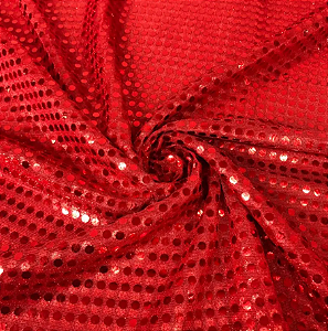 Tecido Paetex Vermelho
