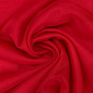 Tecido Voil Vermelho