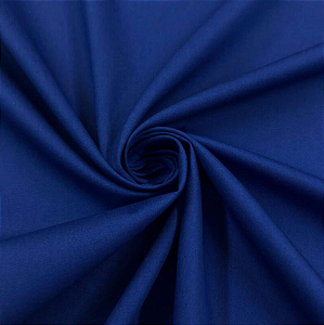 Tecido Tricoline Lisa Azul Royal