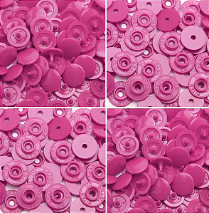 BOTÃO DE PRESSÃO RITAS N°12 - ROSA CHOQUE 63