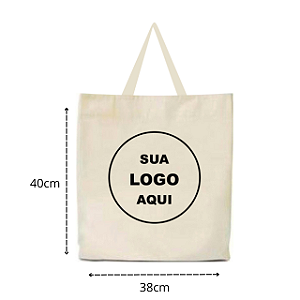 50 Sacolas Ecológicas Personalizadas 38x40