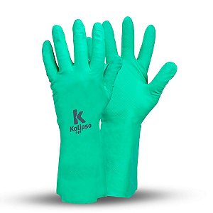 LUVA NITRILICA VERDE 10 LIGHT CA 44042 KALIPSO