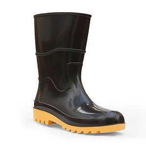 BOTA PVC PT/AM CANO MÉDIO CA 37154 WORKFLEX PROMO