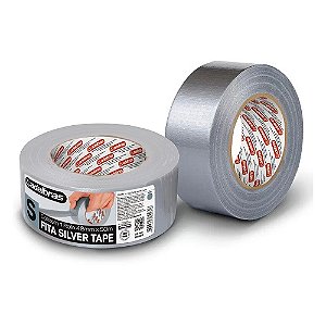 FITA MULTIUSO TIPO SILVER TAPE PRATA ADELBRAS