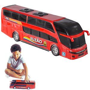Onibus Brinquedo Infantil Grande Busão Original 45cm Oferta