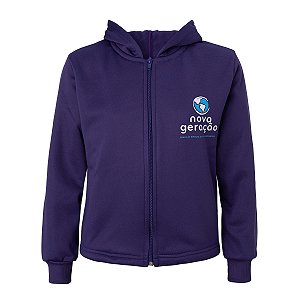 Casaco Flanelado Roxo Nova Geração