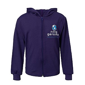 Casaco Colegial Roxo Nova Geração