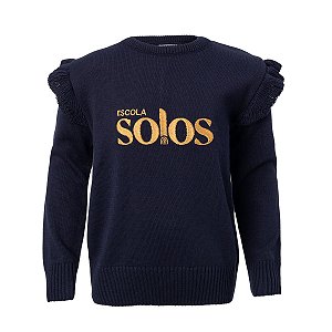 Suéter Babados Solos