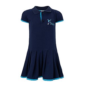 Vestido Polo Manga Curta Kambalhota