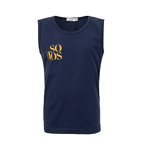 Regata Azul Marinho Solos