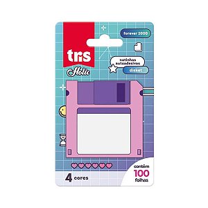 Notas Adesivas Tris Holic Disket Forever 2000 4 Cores