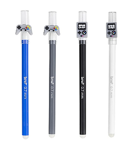 Caneta Gel Esferográfica Apagável 0.7mm Gamer - BRW