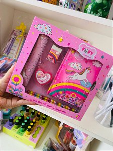 Kit Diário Meu Unicórnio - Fofy