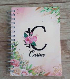 Planner Feminimo Wire-o Permanente Capa PET Personalizada