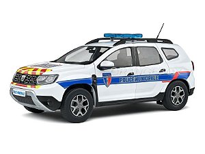 Dacia Duster Ph.2 2021 Polícia Municipal 1:18 Solido Branco