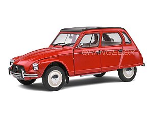 Citroen Dyane 6 1967 1:18 Solido Vermelho