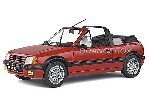 Peugeot 205 CTI 1986 1:18 Solido Vermelho